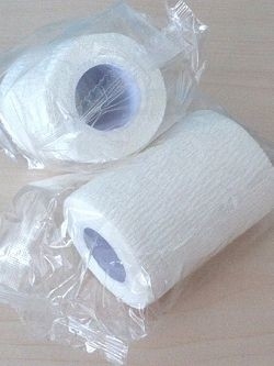 Не сплетенная рука повязки света EAB эластичная слипчивая Tearable