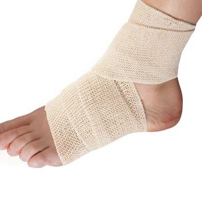 Белый хороший хлопок Breathability эластичный крепирует повязку 15cm