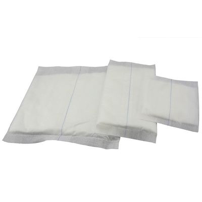 Мягкие непахучие медицинские пусковые площадки марли, Breathable подбрюшные пусковые площадки марли