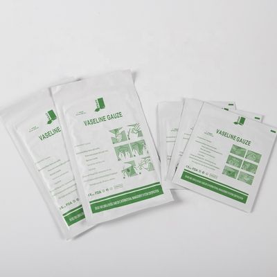 Пусковые площадки марли Paraffine шлихты марли Vaselinee медицинские