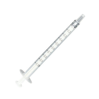 Стерильные устранимые подкожные шприцы, шприц 1ml без иглы