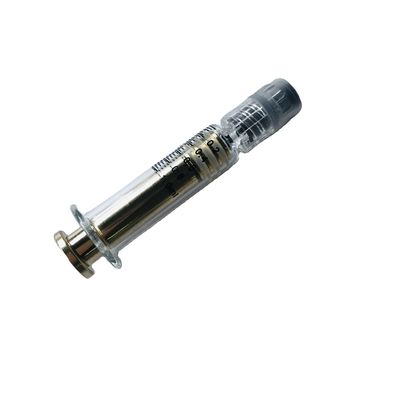 устранимый медицинский стеклянный шприц 1ml с металлическим стержнем замка Luer