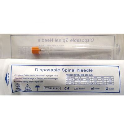 SS304 стерильный устранимый хребтовый пункт Quickle карандаша иглы 25G