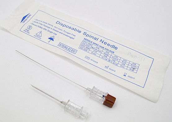 SS304 стерильный устранимый хребтовый пункт Quickle карандаша иглы 25G