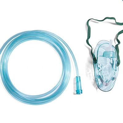 Кислородный изолирующий противогаз PVC ISO CE медицинский устранимый с трубопроводом