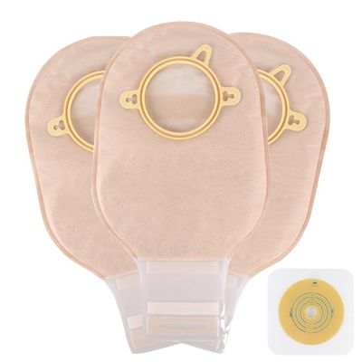 Ileostomy устранимое Ostomy кладет двухкусочное закрытие в мешки петли крюка
