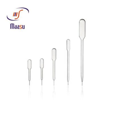 Пластиковая пипетка переноса Pasteur градуировала пипетку 3ml Pasteur