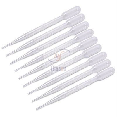 Пластиковая пипетка переноса Pasteur градуировала пипетку 3ml Pasteur