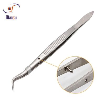 Serrated хирургические регулируют изогнутое одиночное щипчик 16cm зубоврачебное указанный