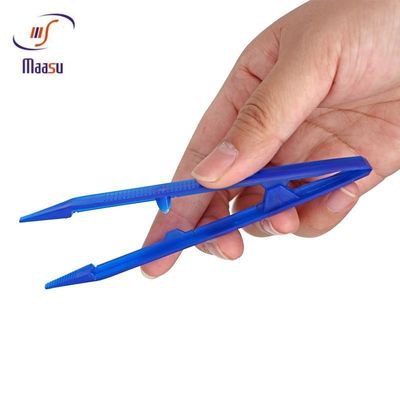 Голубой пластиковый устранимый инструмент щипчиков 15.5cm периодонтальный