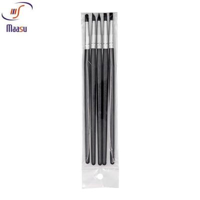 Инструмент черной зубоврачебной ручки щетки силикона 5pcs периодонтальный