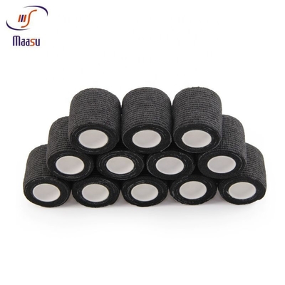 Повязка марли хлопка Unpatterned медицинская протягивает Breathable черноту