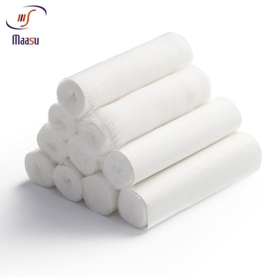 100% хлопок сетки Breathable медицинской повязки спорта чистое белое
