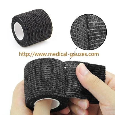 Breathable медицинская чернота 100% хлопок повязки марли